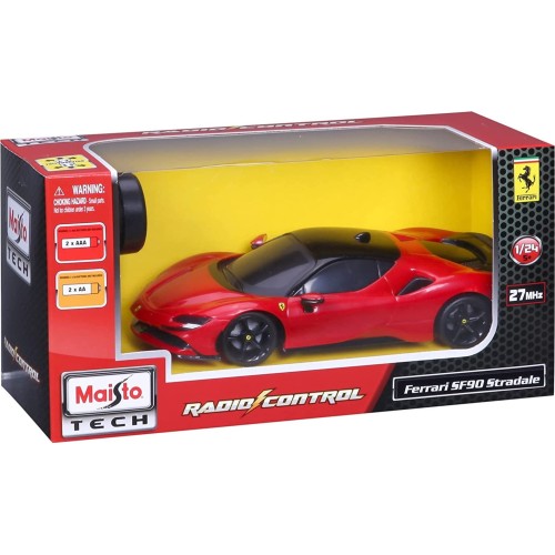 Maisto 1:24 Rc Ferrari Sf90 Stradale 2.4Ghz, Assorted Colours 49/81532 090159815327