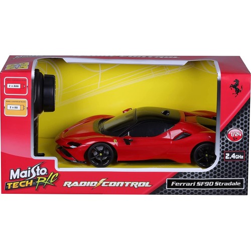 Maisto 1:24 Rc Ferrari Sf90 Stradale 2.4Ghz, Assorted Colours 49/81532 090159815327