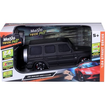 Maisto Mercedes G Class 1:24 Scale Rc Car, Matt Black 49/81526 090159815266