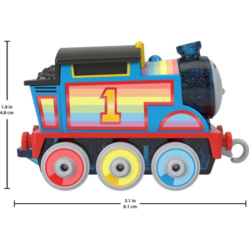 Mattel Τομας Το Τρενάκι -Τρενάκια Thomas and Friends Rainbow Thomas HFX89 / HHN54 194735072767