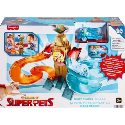 Mattel Dc Comics  Dc League Of Super-Pets Preschool Playsets, Figures And Accessor HGL15 194735051229