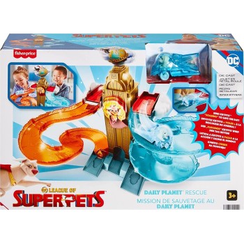 Mattel Dc Comics  Dc League Of Super-Pets Preschool Playsets, Figures And Accessor HGL15 194735051229