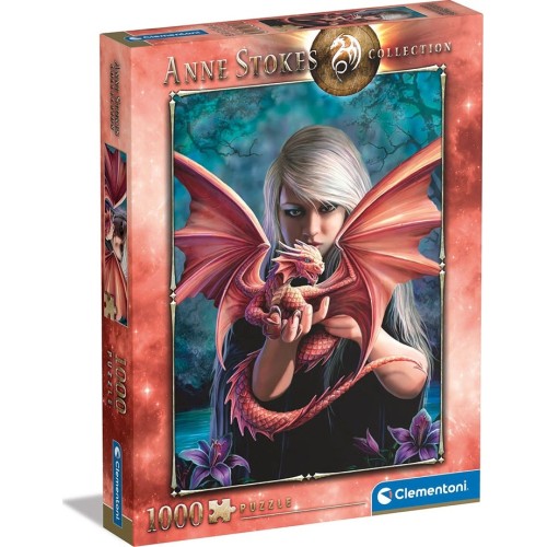 Clementoni Παζλ Anne Stokes Dragonkin 1000 Τμχ 1260-39640 8005125396405