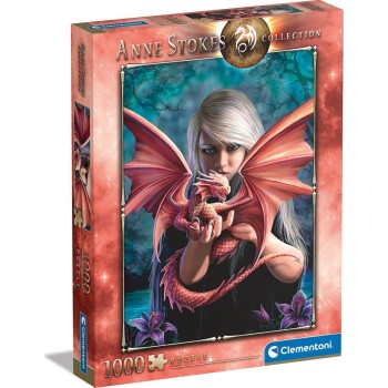 Clementoni Παζλ Anne Stokes Dragonkin 1000 Τμχ 1260-39640 8005125396405