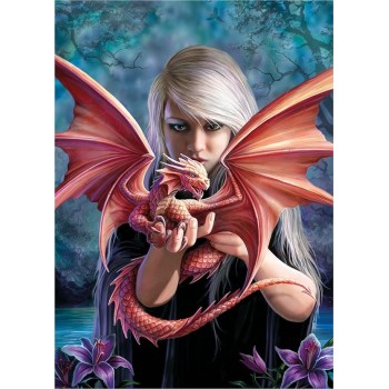 Clementoni Puzzle Anne Stokes Dragonkin 1000 Pcs 1260-39640 8005125396405