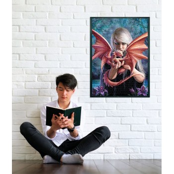 Clementoni Παζλ Anne Stokes Dragonkin 1000 Τμχ 1260-39640 8005125396405