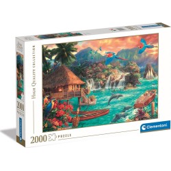 Clementoni Puzzle Panorama High Quality Collection Island Life 2000 Pcs 1220-32569 8005125325696