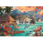 Clementoni Puzzle Panorama High Quality Collection Island Life 2000 Pcs 1220-32569 8005125325696