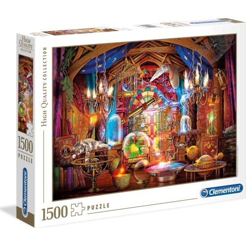 Clementoni Puzzle High Quality Collection Magic Laboratory 1500 Pcs 1220-31813 8005125318131