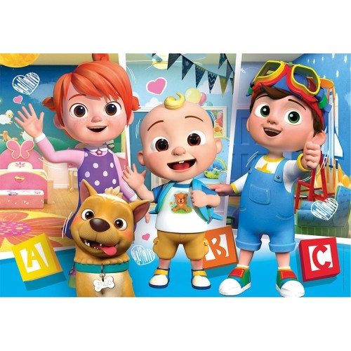 Clementoni Kids Puzzle Maxi Super Color Cocomelon 24 Pcs 1200-24226 ...