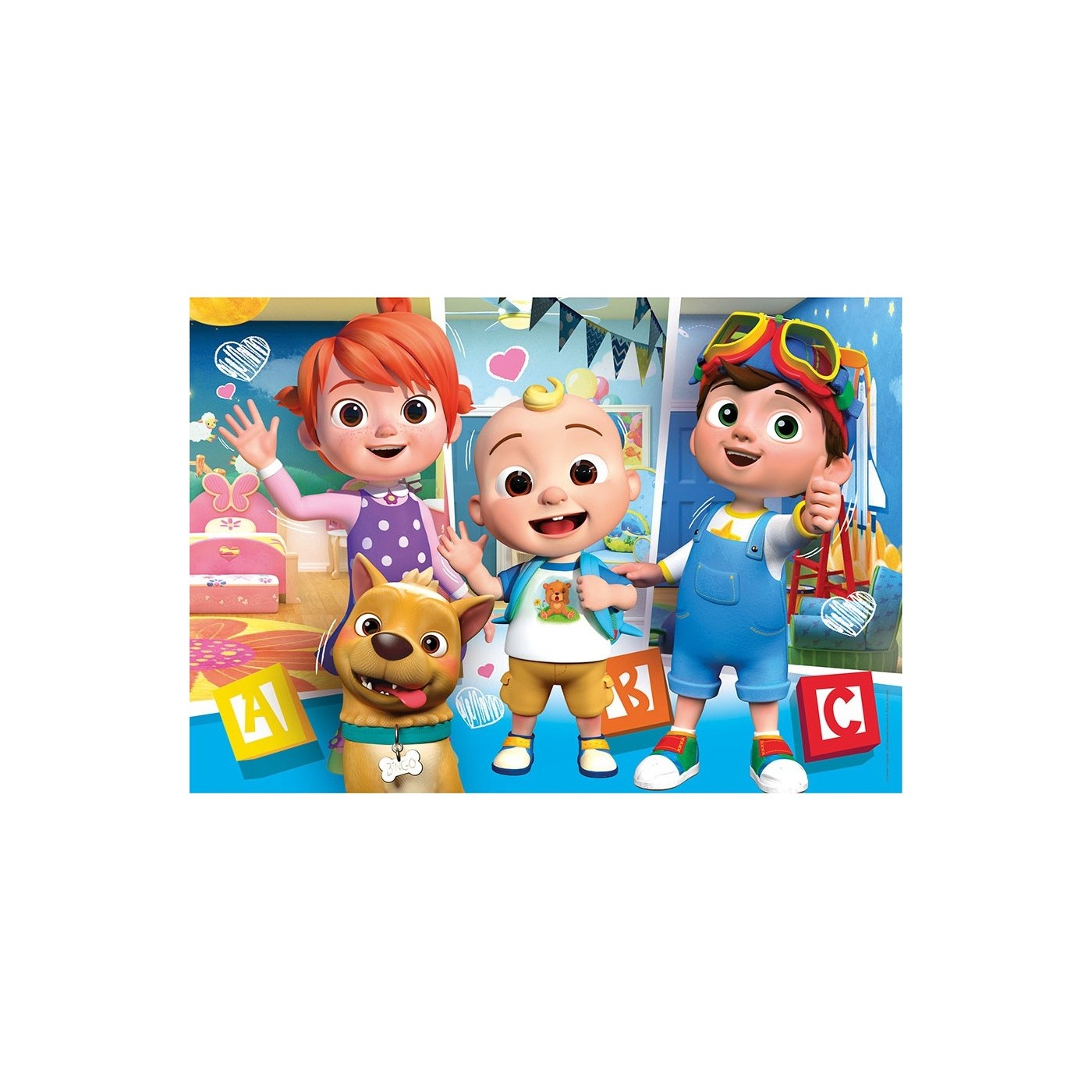 Clementoni Kids Puzzle Maxi Super Color Cocomelon 24 Pcs 1200-24226 ...