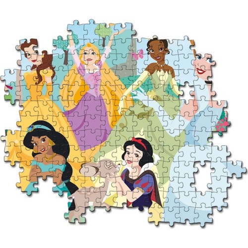 Clementoni Kids Puzzle Super Color Glitter Princess 104 Pcs 1210-20346 ...