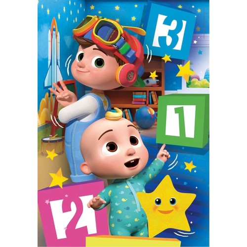 Clementoni Kids Puzzle Super Color Cocomelon 3X48 Pcs 1200-25273 | Toys ...