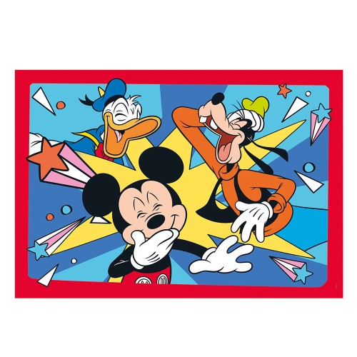 Clementoni Παζλ 2Χ20 Super Color Mickey 1200-24791 8005125247912