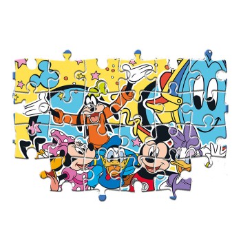 Clementoni Παζλ 2Χ20 Super Color Mickey 1200-24791 8005125247912
