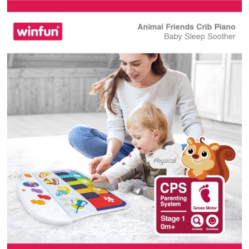WinFun Animal Friends Crib Piano 403284 5204275032840