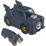 Mattel DC League of Super-pets Οχήματα Σούπερ Εκτόξευσης Super Launch Ace Figure and Batmobile Vehicle HGL17 / HGL19 19473505132
