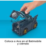 Mattel DC League of Super-pets Οχήματα Σούπερ Εκτόξευσης Super Launch Ace Figure and Batmobile Vehicle HGL17 / HGL19 19473505132
