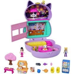 Mattel Polly Pocket Mini - Ο Κόσμος Της Σετάκια Polly Pocket Sushi Shop Cat Compact FRY35 / HCG21 194735009398
