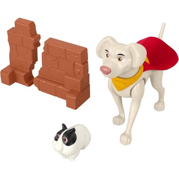 Mattel DC League of Super-pets Hero Punch Krypto Με Αξεσουάρ HGL08 / HGL12 194735051113