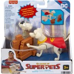 Mattel DC League of Super-pets Hero Punch Krypto Με Αξεσουάρ HGL08 / HGL12 194735051113