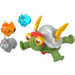 Mattel DC League of Super-pets Power Spin Merton the Turtle Figure set With Accessories HGL08 / HGL10 194735051342