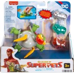 Mattel DC League of Super-pets Power Spin Merton the Turtle Figure set With Accessories HGL08 / HGL10 194735051342