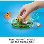 Mattel DC League of Super-pets Power Spin Merton the Turtle Figure set With Accessories HGL08 / HGL10 194735051342