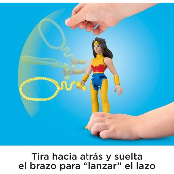 Mattel DC League of Super-pets Wonder Woman and PB, set 2 Poseable Figures With Accessory HGL01 / HGL04 194735051298