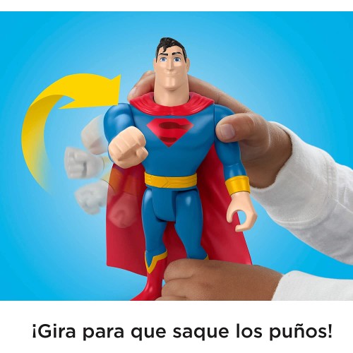 Mattel DC League of Super-pets Superman and Krypto, set 2 Φιγούρες με Αξεσουάρ HGL01 / HGL02 194735051212
