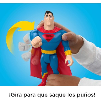 Mattel DC League of Super-pets Superman and Krypto, set 2 Poseable Figures With Accessory HGL01 / HGL02 194735051212