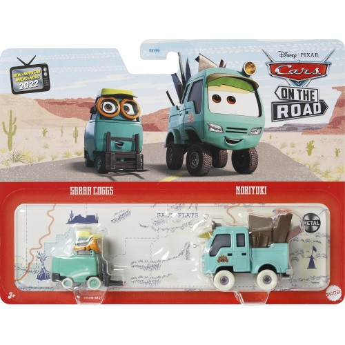 Mattel Cars - Set Of 2 Sarah Coggs and Noriyuki DXV99 / HHV09 194735076659