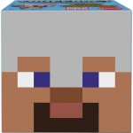 Mattel Minecraft - MOB Head Mini Figure Iron Armor Steve HDV64 / HJF71 194735084579