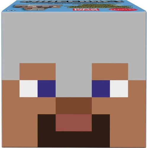 Mattel Minecraft - Mob Head Μινι Φιγουρες Iron Armor Steve HDV64 / HJF71 194735084579