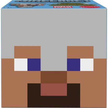 Mattel Minecraft - MOB Head Mini Figure Iron Armor Steve HDV64 / HJF71 194735084579