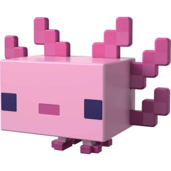Mattel Minecraft - MOB Head Mini Figure Pink Axolotls HDV64 / HDV91 194735032754