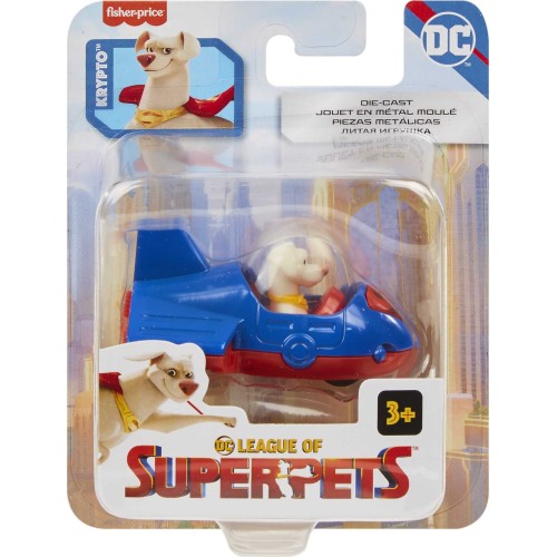 Mattel DC Super Pets - Pet With Vehicle Krypto HGL20 / HGL21 194735051366