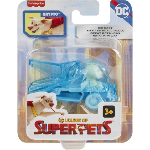 Mattel DC Super Pets - Pet With Vehicle Krypto Cristal HGL20 / HGL22 194735051052