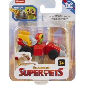 Mattel DC Super Pets - Pet With Vehicle Merton HGL20 / HGL24 194735051243