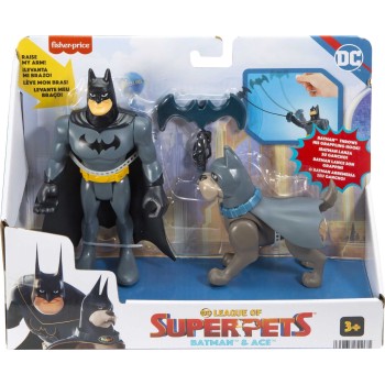 Mattel DC League of Super-pets Batman and Ace HGL01 / HGL03 194735051175