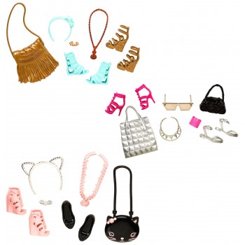 Mattel Barbie Παπούτσια / Αξεσουάρ (4 Σχέδια) CFX30 / ASST 887961060386