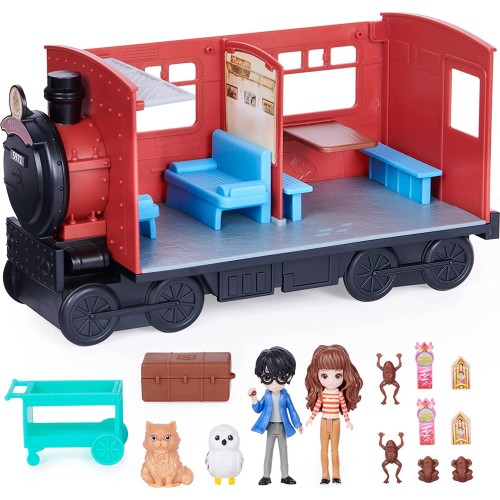 Spin Master Wizarding World Harry Potter, Magical Minis Hogwarts Express Train Toy Play 6064928 778988432266