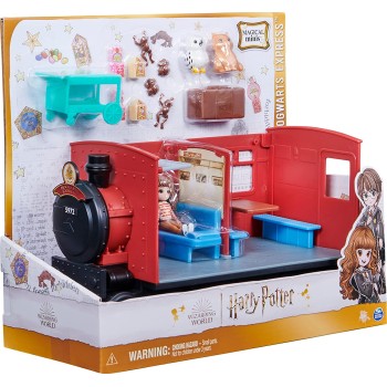 Spin Master Wizarding World Harry Potter, Magical Minis Hogwarts Express Train Toy Play 6064928 778988432266