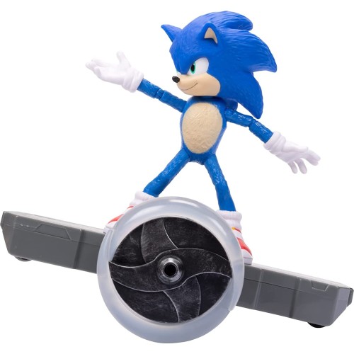 JAKKS PACIFIC Sonic The Hedgehog 2 Sonic Speed RC Τηλεκατευθυνόμενο με 15Cm Sonic Φιγούρα JPA40924 192995409248