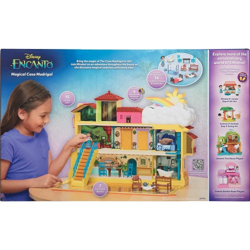 JAKKS PACIFIC Disney Encanto Κουκλόσπιτο της Οικογένειας Madrigal Magical House Playset JPA21938 192995219380