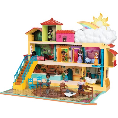 JAKKS PACIFIC Disney Encanto Feature Doll Gift Set, Madrigal Magical House Playset JPA21938 192995219380