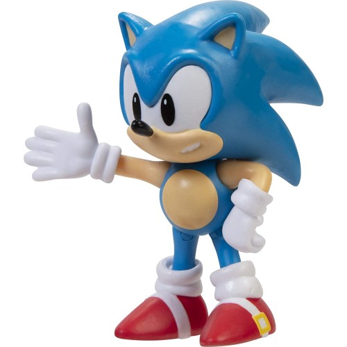 JAKKS PACIFIC Sonic The Hedgehog Action Figure 2.5 Inch Classic Sonic Collectible Toy 40687 192995406872