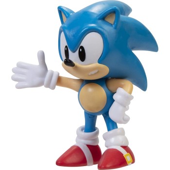 JAKKS PACIFIC Sonic The Hedgehog Action Figure 2.5 Inch Classic Sonic Collectible Toy 40687 192995406872