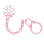 NUK Αλυσίδα Πιπίλας DUO Baby Roz 10750591 4008600147848