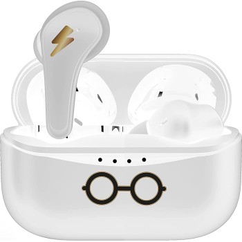 otl technologies Harry Potter In-ear Bluetooth Handsfree Ακουστικά με Θήκη Φόρτισης Λευκά  5055371623964